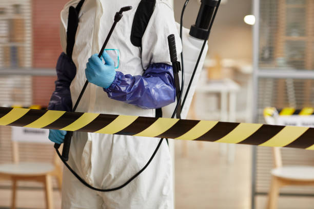Professional Blood Cleanup technician working in Osmond, NE